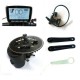 Tongsheng TSDZ2 Mid Drive Motor Conversion ebike Kit,Torque Sensor 36V 350W XH18 Display High Speed Electric Bike Motor