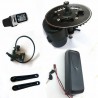 Tongsheng TSDZ2  Conversion ebike Kit,Torque Sensor 36V 350W XH18 Display Electric Bike Motor With 36v 14.5A Battery