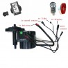 8Fun Bafang BBSHD BBS03 Mid Drive Motor 48V 1000W 46T Ebike Kits With C965 850c 750c LCD Display